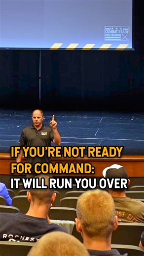 INCIDENT COMMANDERS: if you & your companies are not well prepared - THE FIREGROUND WILL RUN YOU OVER. 😬⚠️🔥 Firegrounds go from bread & butter to the worst day of your lives in moments. And often, bad things do not happen one after the other - but all at once. In these situations, one person cannot solve all the problems, not even the IC. Things move too quickly for this to work. Our best chance when things go wrong is to have a decentralized fireground where well-prepared people make great de