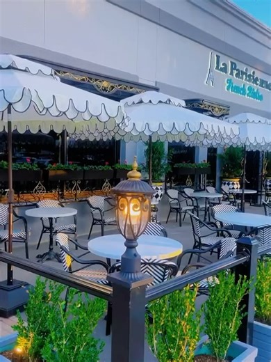 La Parisienne French Bistro on Instagram: "✨ We Are Now Open in Addison! ✨ Bienvenue to La Parisienne – Addison at The Village on the Parkway 🤍🇫🇷 We’re thrilled to welcome you to Your Paris in Addison — where chic ambiance, chef-driven dishes, and warm hospitality come together. 🍽 Serving Lunch & Dinner Daily 🥂 Full Bar & Signature Cocktails 🌿 Beautiful Patio Dining 🫖 Afternoon Tea Service 🪩 Private Party Room for Celebrations & Cor