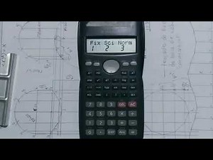 Como configurar sua calculadora científica fx-82ms