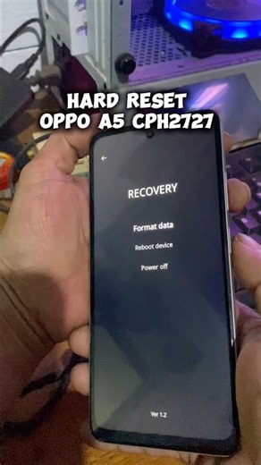 Hard Reset Oppo A5 CPH2727 #caraservishp #sofware