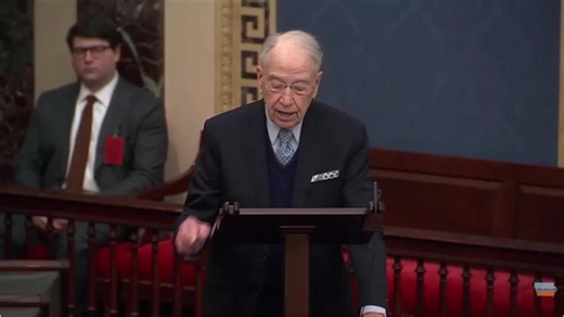 31K views · 3.2K reactions | WATCH: Senator Senator Chuck Grassley denounces the Biden administration for prioritizing speed over safety in the placement of unaccompanied minors. Thanks to the leadership of President Donald J. Trump and Secretary Kennedy, common-sense reforms are now in place to protect these children from exploitation. | U.S. Department of Health and Human Services | Facebook