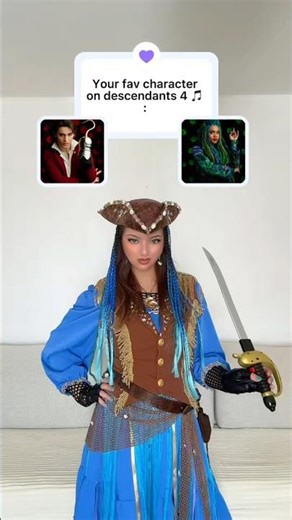 Who will Uma choose in Descendants 4 ? 💙🏴‍☠️ #uma #descendants #descendants4 #ranking #mal #red