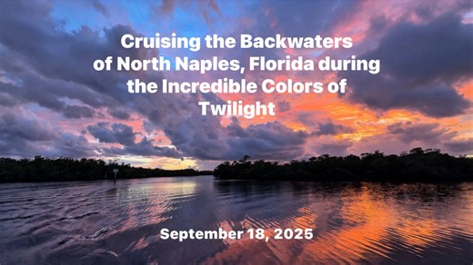 Check out these breathtaking colors, spectacular cloud formations, and stunning reflections in the water that we saw as we were heading back from our Thursday evening sunset cruise with Boat Naples in North Naples, Florida. To join us aboard one of our upcoming SWFL-TV sunset cruises, call (239) 571-7716 now! Learn more about Boat Naples at: BoatNaples.com. #boatnaples #boat #boating #boatlife #charterboat #cruising #naples #naplesfl #naplesflorida #swfl #swfltv #sunset #twilight | Southwest Flo