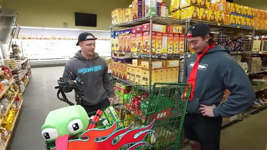 Sneaking Into A Grocery Store Overnight!