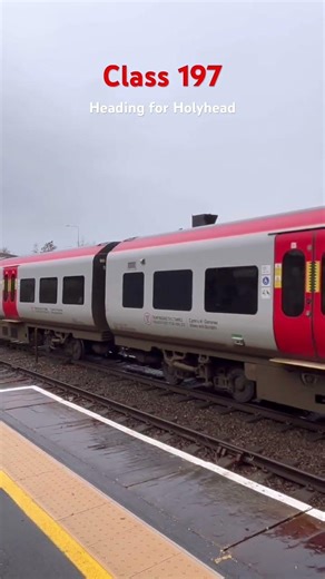 Class 197 Heading for Holyhead