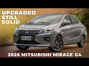 2026 Mitsubishi Mirage G4 - Smarter, Sharper, and Still Dependable