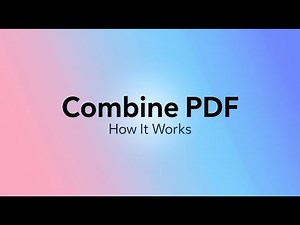 Combine PDF — How It Works | Chrome Extension