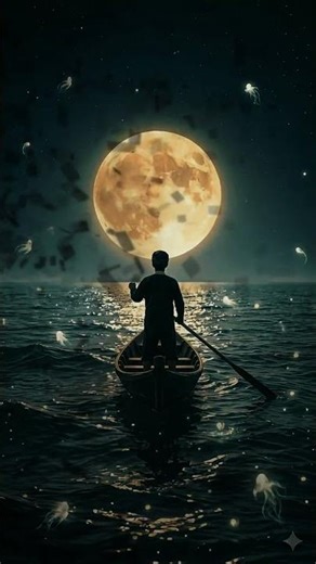 Floating where sky becomes water 🌌 #liminal #hypnotic
