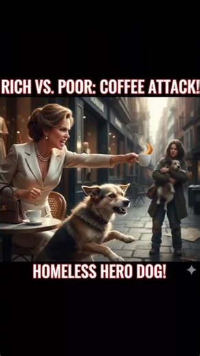 A Rich Woman Humiliated a Homeless Lady — Her Dog Did the Unthinkable