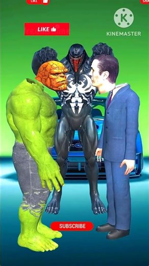 Hulk vs Venom vs G-Man 🤯 | Ultimate Face Swap Challenge in GTA 5 🔥 #Funny #Shorts #gta5