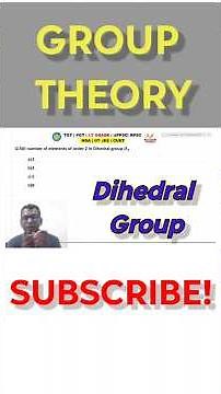 50 number of elements of order 2 in the Dihedral group D4 | TGT MATHS | LT GRADE MATHS
