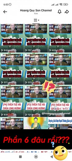 THÔNG BÁO về sự biến mất của video: [Phần 6] CHẤN ĐỘNG - Lời Kể Của Phật Tử Chùa Long Hương Về Ông Thích Tuệ Hải! (Phần 6 đâu rồi?????) #ThichTueHai #ThucDuongOhsawa #DuongSinhOhsawa #Ohsawa #ThucDuong #DuongSinh #HamDoa #DeDoa