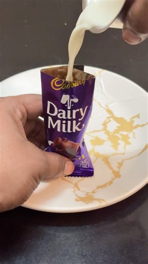 Dairy Milk Icecream Recipe 🤤 #shorts #icecream #dairymilk