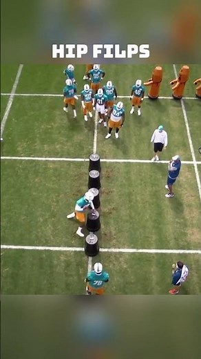 Agility Drills for D Line 🏈 #football #ncaa #gym