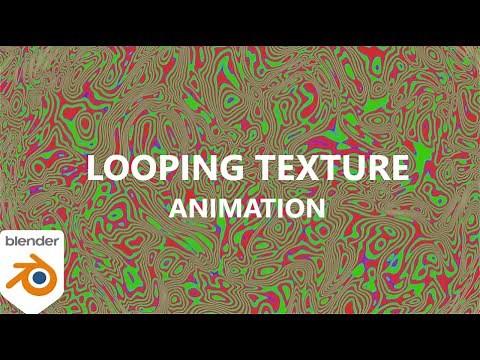 Blender Tutorial: Looping Textures Animation