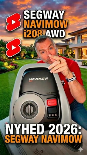 Segway Navimow i208 AWD unboxing: Den nye 2026-favorit? ❄️