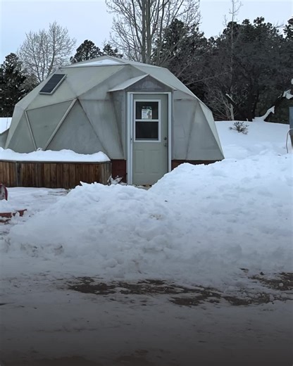 Myth: Greenhouses only work in warm places. Fact: Our founder built the first Dome in Aspen. ❄️ Extreme climates aren’t a challenge - they’re our origin story. #GrowingSpaces #GrowingDome #YearRoundGrowing #SustainableGrowing