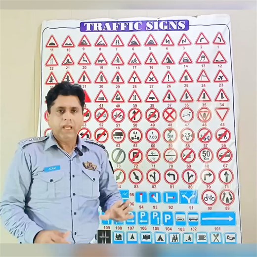 3.7K views · 48 reactions | Traffic Sign Explained #fbreels #trafficsigns #eSign #signtest #trafficeducationaltube | City Traffic Police Lahore | Facebook