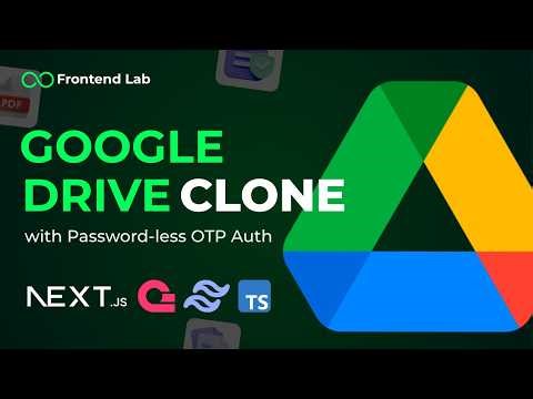 Build and Deploy Full Stack Google Drive Clone in React, NextJS, TypeScript, Appwrite & Tailwind CSS