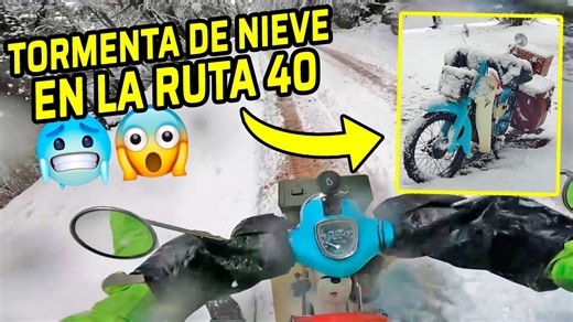 Ruta 40 extrema: nieve, riesgo y aventuras en la Patagonia ❄️🔥