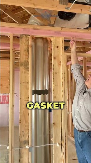Air Sealing Gasket in New Construction Home