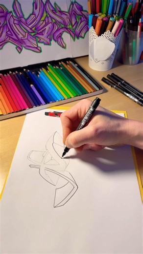 🔥3D Graffiti Alphabet | Letter R⚡️#graffitiartist #graffitialphabet #3dalphabets