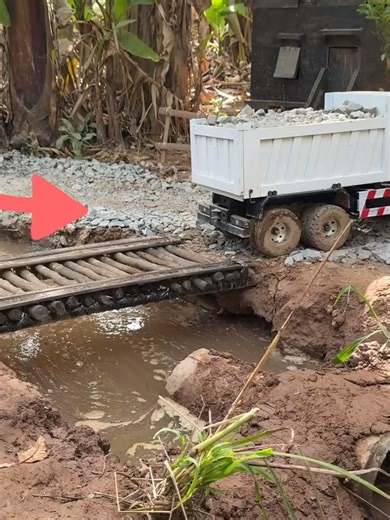 Incredible Dump Truck Stuck After Bridge Collapse Rescue By SHANTUI Bulldozer An