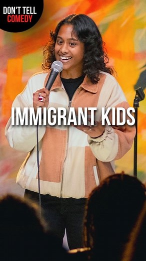 "Immigrant Kids" 🎤: Sureni Weerasekera | #donttellcomedy #surenicomedy #standupcomedy #comedyreels #funny #immigrant #immigrantparents | Don't Tell Comedy