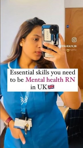Acquire these skills for being a Mental health nurse in UK. #nhs #uknurse #oet