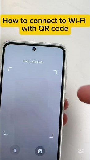 How to connect to Wi-Fi network with QR code on Samsung Galaxy #samsunggalaxy #samsungtips #qrcode ￼