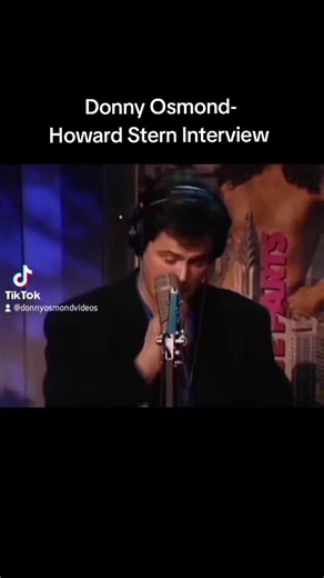 Donny Osmond Talks with Howard Stern: Interesting Facts