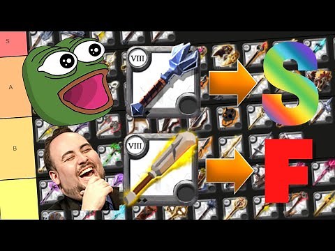 I Ranked Every Single Weapon in Albion Online