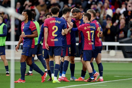 Barcelona 4-0 Real Sociedad: Blaugrana Player Ratings as they comfortably dispatch 10-men opponents to go top | La Liga 2024-25