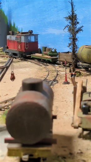 cruising into the weekend #kitbash #narrowgauge #oscaletrains #modeltrains