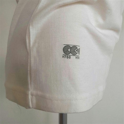 Vintage CC41 Vest, Unisex Cream Fine Knit Underwear, 40's Re-enactors Costume, 36" approx