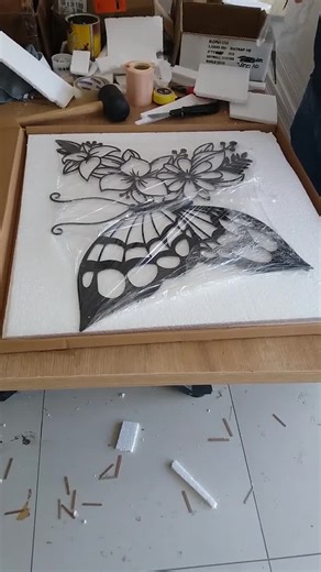 Large Metal 3D Butterfly Wall Art for Gift, Indoor & Outdoor Butterflies Decor