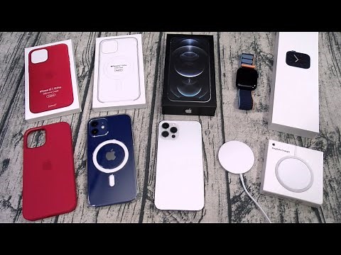 iPhone 12 Pro - Unboxing and Official Apple Accessories