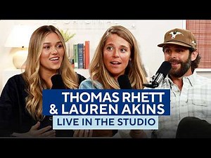Thomas Rhett and Lauren Akins in the Studio! Plus, our First Ever LIVE Audience! | Sadie Rob Huff