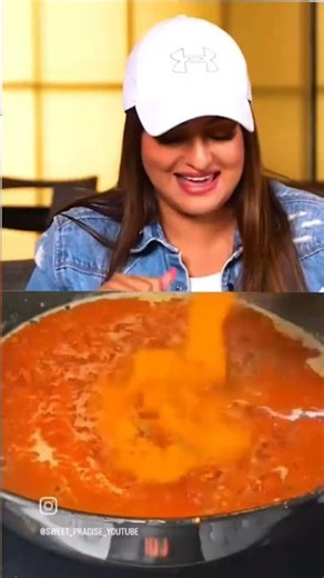 Sonakhsi sinha & zaheer "sindhi kadhi"#thatviralfood#food#celebrity#sonakshisinha #trending#shorts