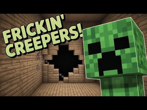Creepers are frickers(Minecraft)