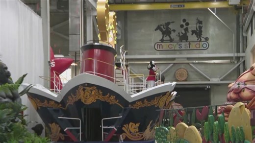 Preview: New floats in Macy's Thanksgiving Day Parade