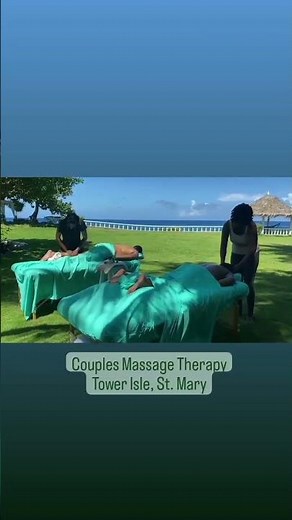 Seaside Couples Massage Therapy Session - Jamaica