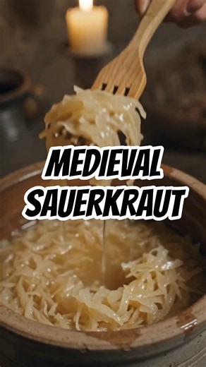 Medieval Sauerkraut: Traditional Crock Fermentation