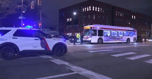 3 people injured after SEPTA bus and car collide in Philadelphia's West Poplar neighborhood
