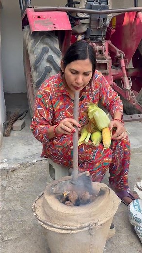 Mamma, Jaldi Do! 🌽 Aarvi & Shanvi’s Bhutta Party!