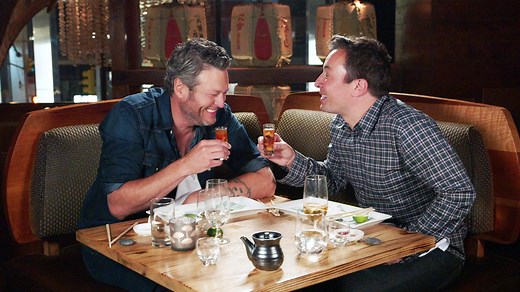 84M views · 96K reactions | Blake Shelton has never tried sushi before, so Jimmy takes him to Nobu to broaden his horizons. | The Tonight Show Starring Jimmy Fallon | Facebook