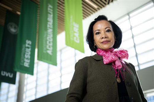 'Nothing short of remarkable': UVU President Astrid Tuminez announces she is stepping down - KSLTV.com