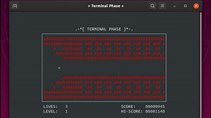 ターミナル上でサクッと遊べるテキストベースのシューティングゲーム「Terminal Phase」