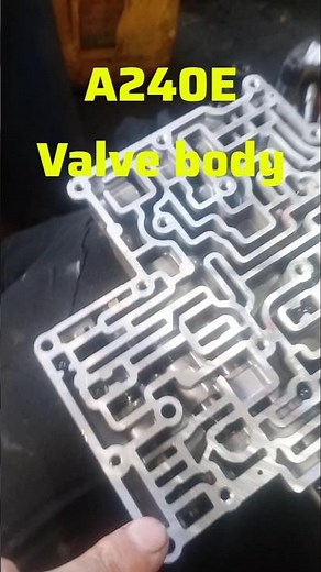 Toyota A240E Automatic Transmission Valve body #viralvideo #shorts