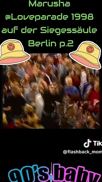 Marusha und die Loveparade 1998 in Berlin
